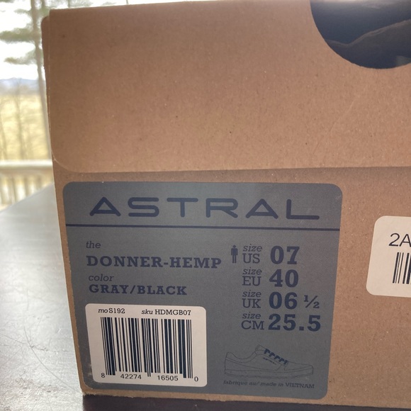 *New* Organic Hemp Astral Lightweight Hikers - Picture 9 of 10